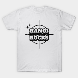 Hanoi Rocks Music Band Logo T-Shirt