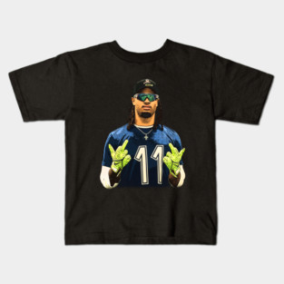 Jaxon Smith-Njigba Flipping the bird Kids T-Shirt
