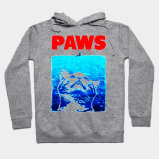 Paws Jaws Cat Hoodie