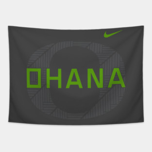 Ohana Oregon Ducks Tapestry