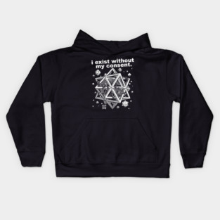 I Exist Without My Consent Kids Hoodie