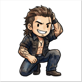 Gladiolus Amicitia Final Fantasy XV FF15 FFXV Posters and Art