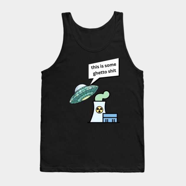 Aliens Tank Top by Low Life Shirts