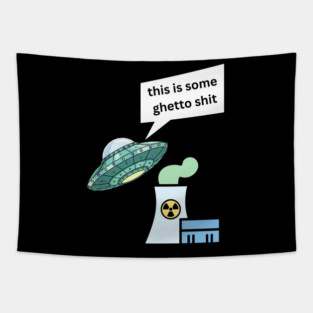 Aliens Tapestry