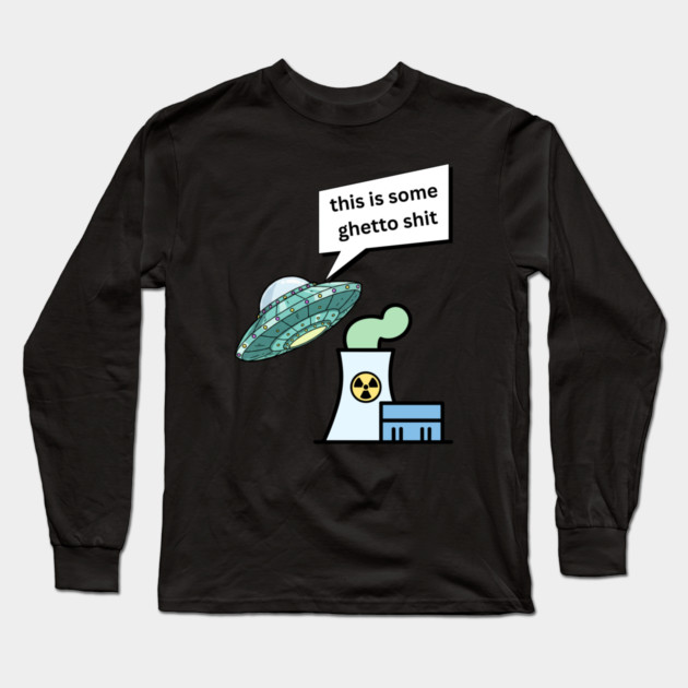 Aliens Long Sleeve T-Shirt by Low Life Shirts