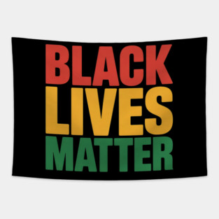 Black Lives Matter BLM Human Rights Black History Month Tapestry