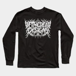 DEATH METAL LOGO Long Sleeve T-Shirt