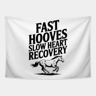 Fast Hooves, Slow Heart Recovery Tapestry