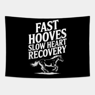 Fast Hooves, Slow Heart Recovery Tapestry