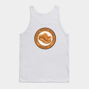 National Peanut Butter Day, peanut butter toast Tank Top