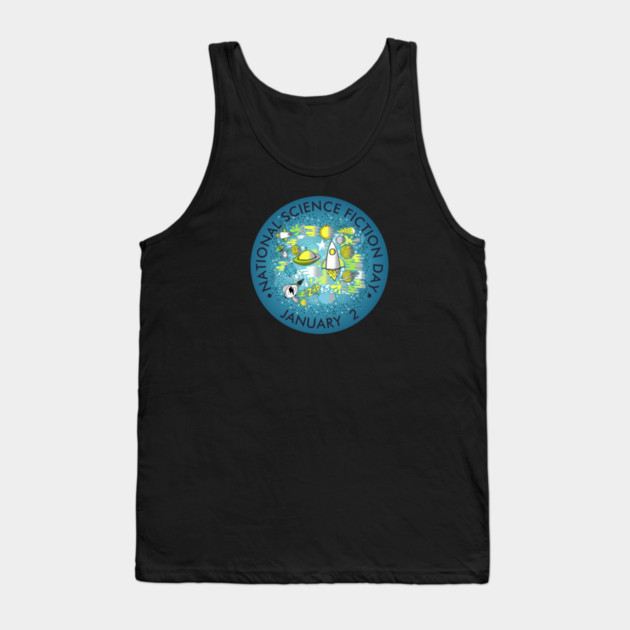 National Science Fiction Day Tank Top by HolidayBug