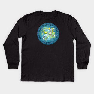 National Science Fiction Day Kids Long Sleeve T-Shirt