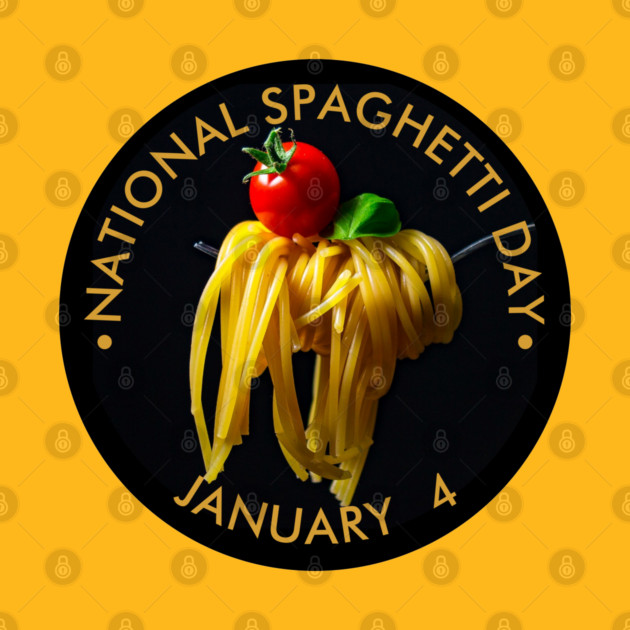 National Spaghetti Day by HolidayBug