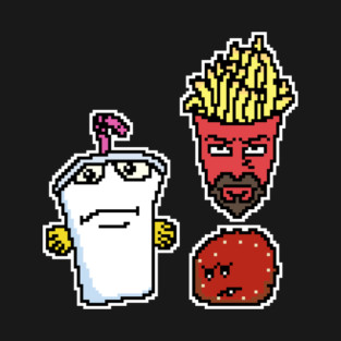 Aqua Teen Hunger Force: Pixelated T-Shirt