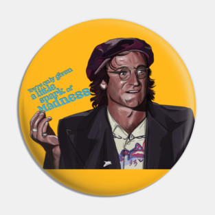 Robin Williams: a little spark of madness Pin
