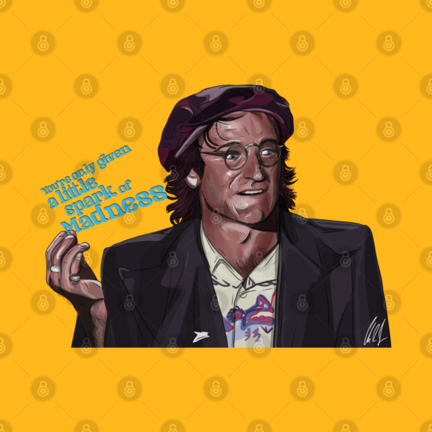 Robin Williams: a little spark of madness by 51Deesigns