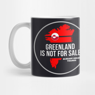 Greenland Is Not For Sale Mug