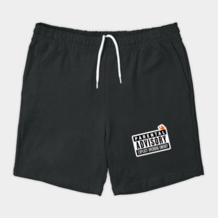 Explicit Overdog Energy Football Parental Advisory Shorts