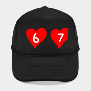 67 Love Hearts Hat