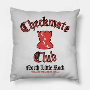 Checkmate Club Pillow