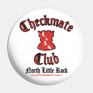 Checkmate Club Pin