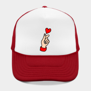 Finger Heart Gesture Hat