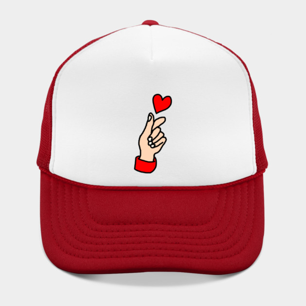 Finger Heart Gesture by Creatifly Graphic Tees