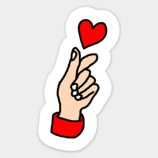 Finger Heart Gesture Magnet