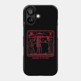 SYMPATHY FOR THE DEVIL Phone Case