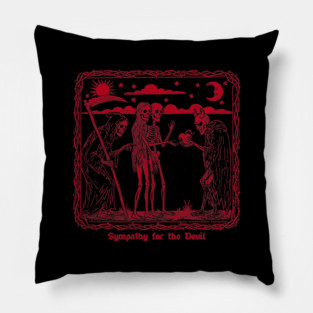SYMPATHY FOR THE DEVIL Pillow