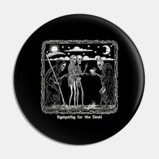 SYMPATHY FOR THE DEVIL Pin