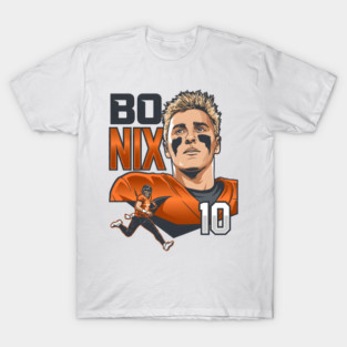 Bo Nix Overdogs  Denver player T-Shirt