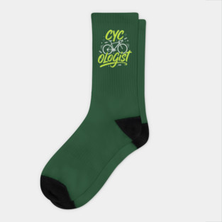 Cycologist – Funny Bicycle Pun & Cycling Therapy Socks