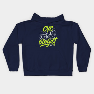 Cycologist – Funny Bicycle Pun & Cycling Therapy Kids Hoodie