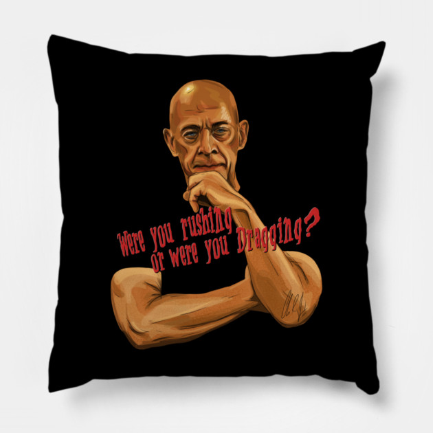 Whiplash: Rushing or Dragging Pillow by 51Deesigns