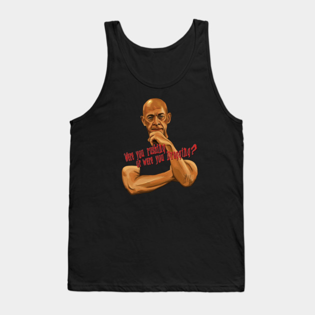 Whiplash: Rushing or Dragging Tank Top by 51Deesigns