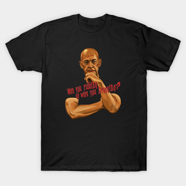 Whiplash: Rushing or Dragging T-Shirt by 51Deesigns