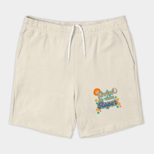 Livin La Vida Roper Retro Fun Quote Shorts