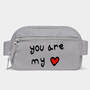 You Are My Love Heart Bag