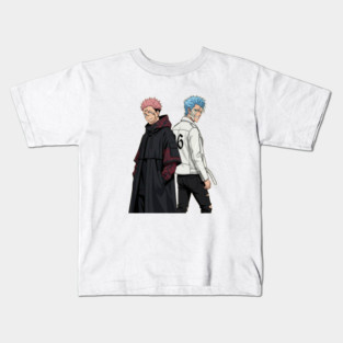 grimmjow x sukuna Kids T-Shirt