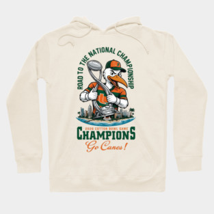 Miami Hurricanes College Football Playoff Cotton Bowl Champions Fiesta-Bowl-2026 T-Shirt