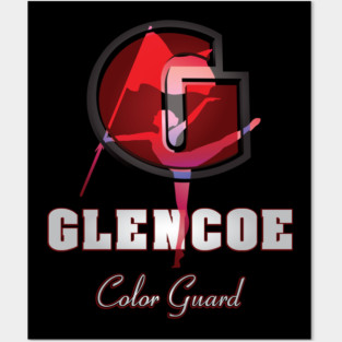 Color Guard (dark color shirts) Posters and Art
