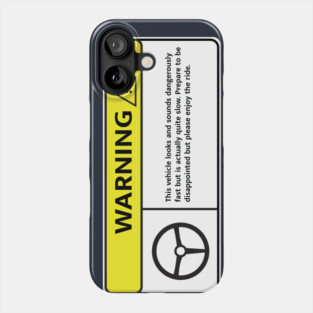 Deceptively Slow Vehicle Phone Case