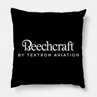 Funny Beechcraft Aircraft Aviation Pillow
