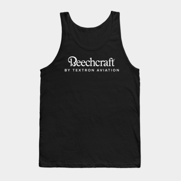 Funny Beechcraft Aircraft Aviation Tank Top by James Bates
