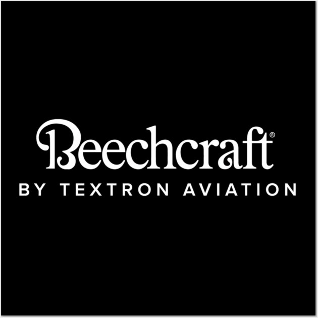 Funny Beechcraft Aircraft Aviation Wall Art by James Bates