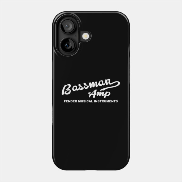 Bassman Amp Phone Case by James Bates