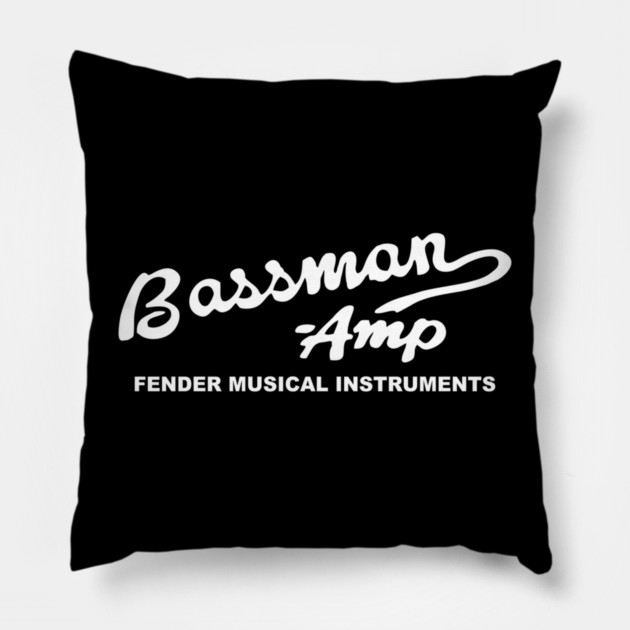 Bassman Amp Pillow by James Bates