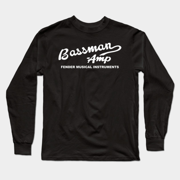 Bassman Amp Long Sleeve T-Shirt by James Bates
