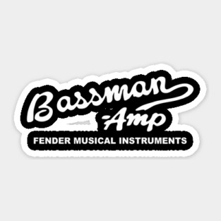 Bassman Amp Sticker